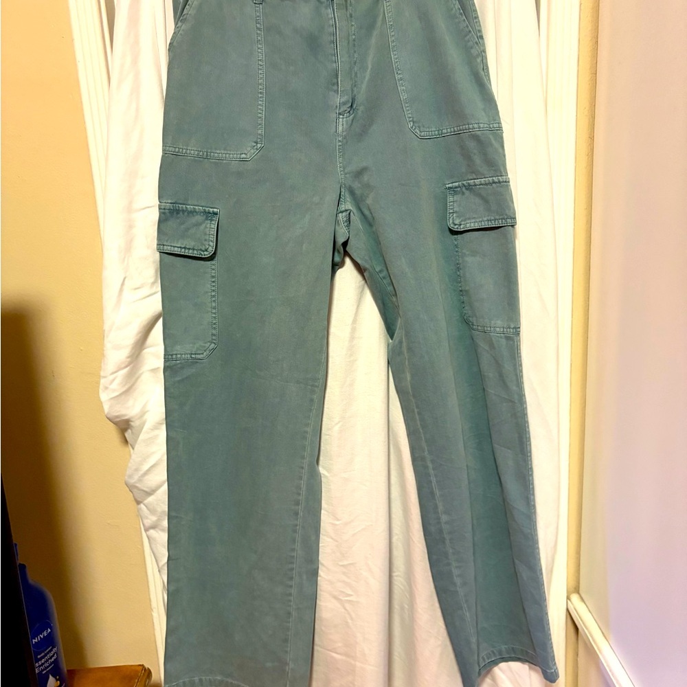 Velvet Heart Teal Cargo Pants